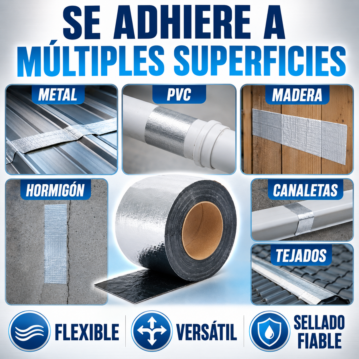 [🔥ÚLTIMO DÍA PROMO] Cinta Asfáltica Impermeable Stantek®