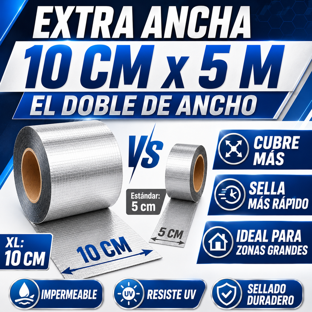 [🔥ÚLTIMO DÍA PROMO] Cinta Asfáltica Impermeable Stantek®